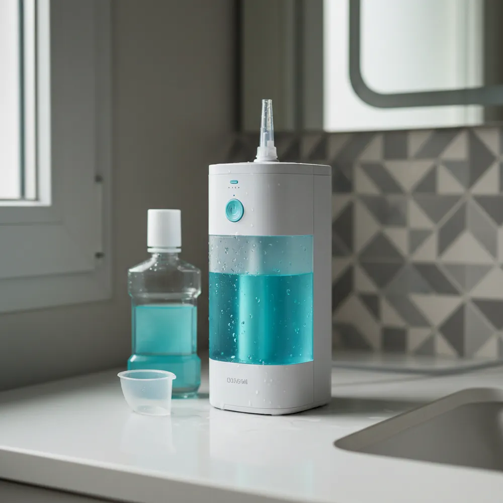 Peut-on mettre du bain de bouche dans un hydropulseur ?